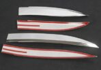 HAVAL H6 -  4PC CHROME STRIP FOR BUMPERS - Image 2