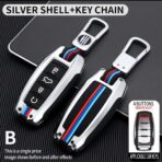 HAVAL H6 - ALLOY KEY CASE GREY AND CHROME - Image 2