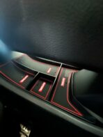 HAVAL H6 -  2 PC CENTRE CONSOLE TRAY WITH RED TRIM - Image 2