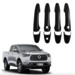 P SERIES COMMERCIAL - 8 PC DOOR HANDLE COVER BLACK