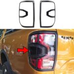 FORD RANGER T9 - TAIL LIGHT GUARD BLACK