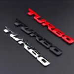 HAVAL H6 - TURBO SIGNS RED , BLACK , CHROME