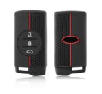 TIGGO 4 -7 - SILICONE KEY CASE RED AND BLACK SET OF 2