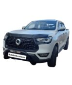 P SERIES COMMERCIAL - 3PC MATT FINISH BEAST BONNET GUARD ABS PLASTIC MIDNITE RANGE