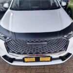 HAVAL H6 - MATT BLACK 3 PIECE BONNET GUARD ABS 3MM PLASTIC MIDNITE RANGE