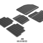 HAVAL H6 / H6 HEV  -  BRANDED RUBBER MAT SET