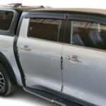 P SERIES LTD / P300 LTD   MATT BLACK   3MM ABS PLASTIC WINDSHIELD MIDNITE RANGE