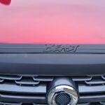 P SERIES LTD -  3 PC BEAST BONNET GUARD 3MM ABS PLASTIC MIDNITE RANGE