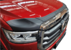 P SERIES LTD -  3 PC BEAST BONNET GUARD 3MM ABS PLASTIC MIDNITE RANGE - Image 2