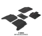 P SERIES PASSENGER - RUBBER MATS SET OF 5 PC