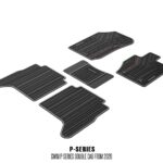 P SERIES PASSENGER - RUBBER MATS SET OF 5 PC