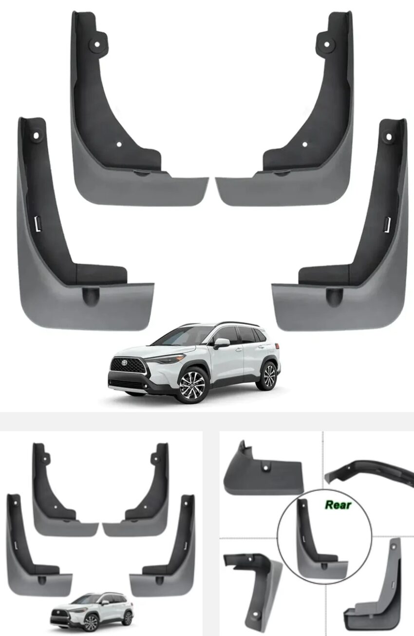 TOYOTA CROSS MUDFLAP TOYOTA CROSS - SET OF 4 MUDFLAP - Image 1