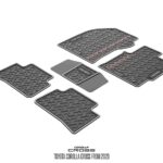 TOYOTA CROSS - FLOOR ARMOUR RUBBER MATS