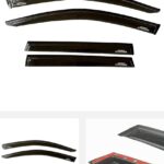 TOYOTA CROSS - 4 PC  GLOSS BLACK WINDSHIELD BRANDED
