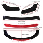 UNIVERSAL FRONT LIP - PAINTED RED , WHITE , BLUE - Image 4