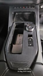 HAVAL H6 -  CONSOLE GEARBOX  VINYL STICKER CARBON LOOK AND CLEAR