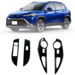 TOYOTA CROSS - WINDOW SWITCH COVER  GLOSS BLACK