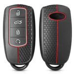 JAECOO J7 - RED AND BLACK SILICONE KEY CASE