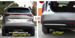 HAVAL H6 - 2 PC CHROME BUMPER STRIP