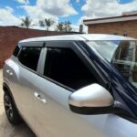MANHINDRA SCORPIO N -  4 PC WINDSHIELDS SATIN BLACK  3MM ABS PLASTIC