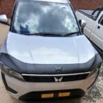 MAHINDRA SCORPIO N -  3 PC BONNET GUARD SATIN BLACK 3MM ABS PLASTIC MIDNITE RANGE