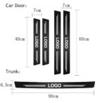 HAVAL JOLION PRO - 5 PC DOOR SILL BLACK AND WHITE - Image 2