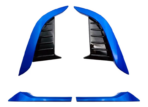 TOYOTA CROSS -  BLUE FRONT GRILLE TRIM AND FOG LIGHT COVER