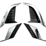 TOYOTA CROSS - CHROME FRONT AND REAR LIGHT EYEBROW COVER TRIM