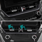 TOYOTA CROSS - CARBON FIBER AIR VENT FRAME COVER