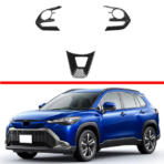 TOYOTA CROSS -  CARBON FIBER STEERING WHEEL BUTTON COVER - Image 2