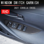 TOYOTA CROSS - CARBON FIBER WINDOW SWITCH COVER - Image 3