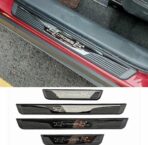 TOYOTA CROSS -  4 PC DOOR SILLS PLASTIC BLACK