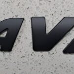 GLOSS  BLACK HAVAL REAR LETTER EMBLEM 2021 > 2024