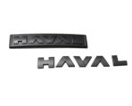 HAVAL - MATT BLACK FRONT COVER  AND REAR  LETTERS COVERS