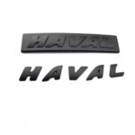 HAVAL - GLOSS BLACK  FRONT AND REAR EMBLEM  2021 > 2024