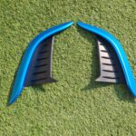 TOYOTA CROSS - FRONT BLUE BEZEL FOG TRIM