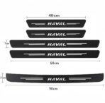 HAVAL JOLION PRO - 5 PC DOOR SILL BLACK AND WHITE