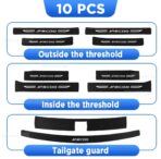 JAECOO - 10PC VINYLS DOOR SILLS