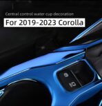 TOYOTA CROSS - 3 PC BLUE TRIM GEAR SHIFT WATER CUP HOLDER TRIM - Image 2