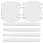 HAVAL H6 - UNBRANDED 8PC CLEAR HANDLE DOOR  PROTECTORS