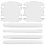 HAVAL JOLION PRO - UNBRANDED 8 PC CLEAR HANDLE DOOR PROTECTORS