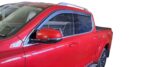 GWM P 500 - SET OF 4 WINDSHIELDS SATIN BLACK