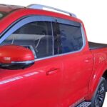 GWM P 500 - SET OF 4 WINDSHIELDS SATIN BLACK