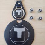 TANK 500 - 3 IN 1 COMBO DISC HOLDER , KEY RING , SET OF 4 VALUE CAPS