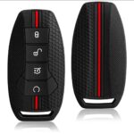 BYD SHARK 6 - KEY CASE BLACK AND RED SILCONE