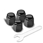 HAVAL H6 FACELIFT - SET OF 4 VALUE CAP BLACK AND WHITE WITH SPANNER