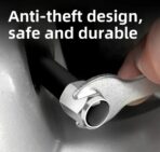 HAVAL H6 FACELIFT - SET OF 4 VALUE CAP BLACK AND WHITE WITH SPANNER - Image 2