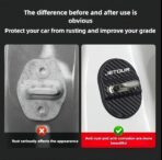 JETOUR X70  - CARBON FIBER DOOR LOCK COVER - Image 2