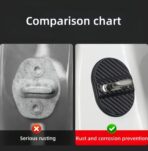 HAVAL - UNBRANDED 4PC CARBON FIBER DOOR LOCK COVER - Image 2