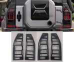 JETOUR T2 - SET OF TAILLIGHT TRIM MATT BLACK
